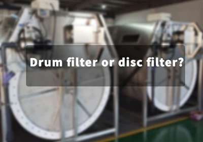 Drum Filter или Disc Filter?